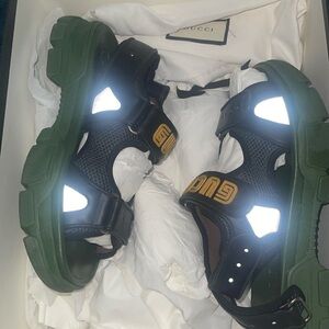 Aunthentic Gucci Sandals Men Size:10